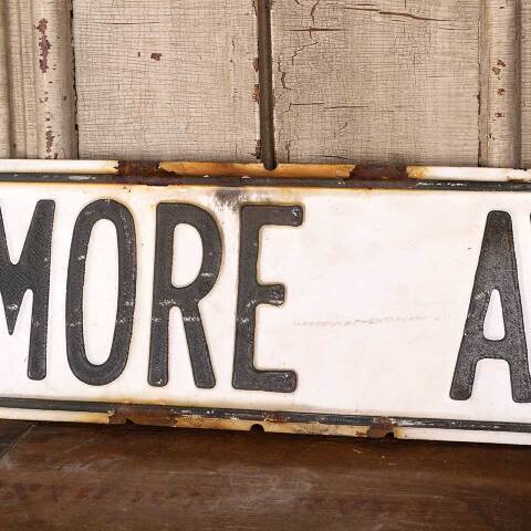 #54633 Antique BALTIMORE AVENUE Street Sign image 4