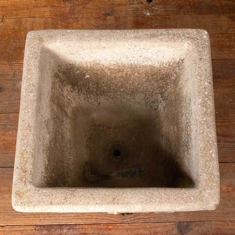 #54649 14x14 Cast Concrete Garden Urn Planter image 7