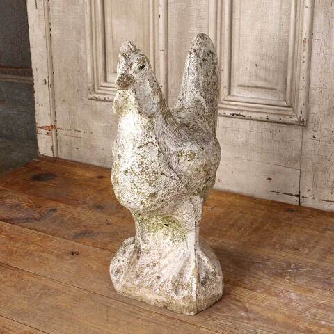 #54652 19" Cast Concrete Hen Garden Ornament image 4