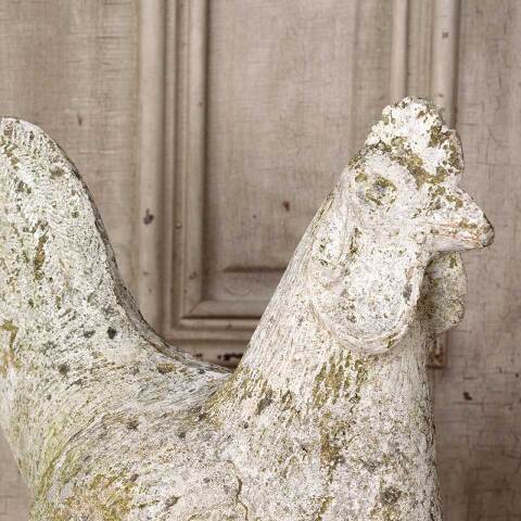 #54652 19" Cast Concrete Hen Garden Ornament image 2