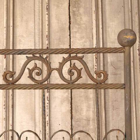 #54674 37x32 Wrought Iron Fireplace Screen Panel image 2