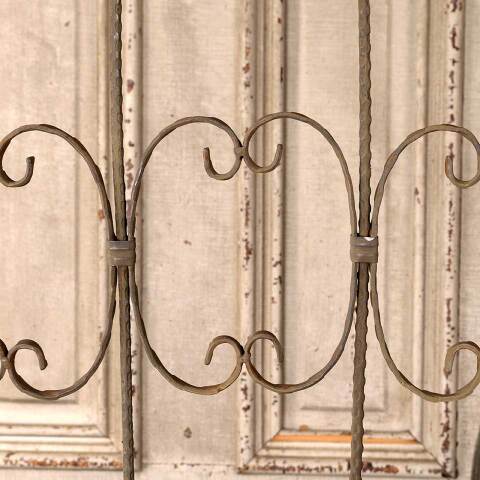 #54674 37x32 Wrought Iron Fireplace Screen Panel image 4