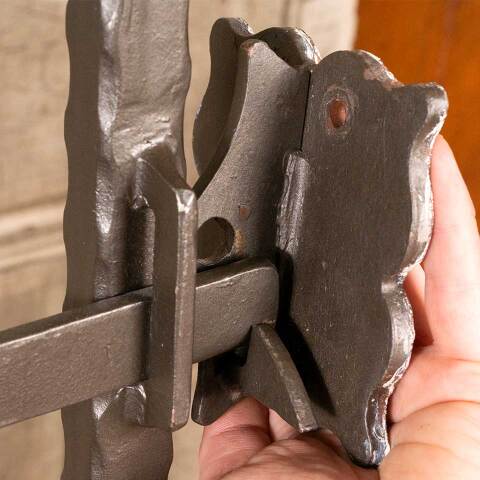 #54678 34x80 Wrought Iron Wine Cellar Gate Door image 7