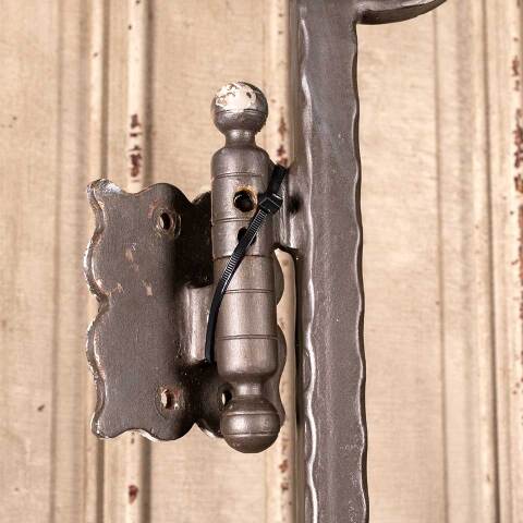 #54678 34x80 Wrought Iron Wine Cellar Gate Door image 8