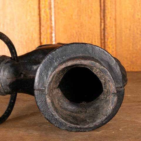 #54679 9" Vintage Cast Iron Horse Head Hitching Post image 7