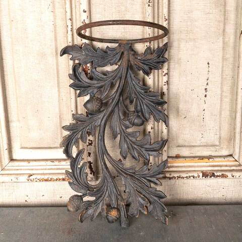 #54690 9x15 Cast Iron Wall Planter Pot Holder image 5