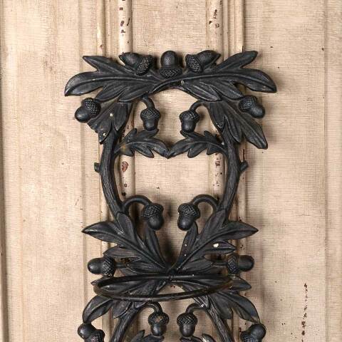 #54691 12x26 Cast Iron Wall Sconce Planter Holder image 3