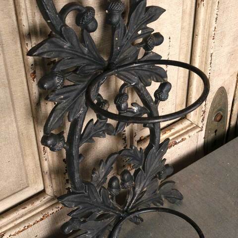 #54691 12x26 Cast Iron Wall Sconce Planter Holder image 5