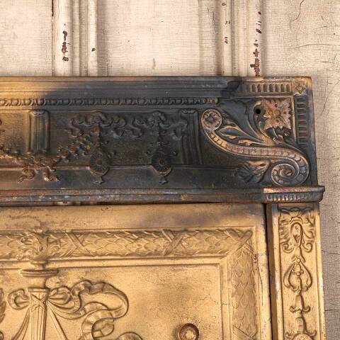 #54694 31x31 Antique Fireplace Surround & Cover image 3