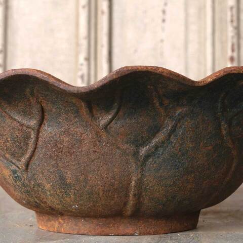 #54703 Vintage Cast Iron Bowl image 3