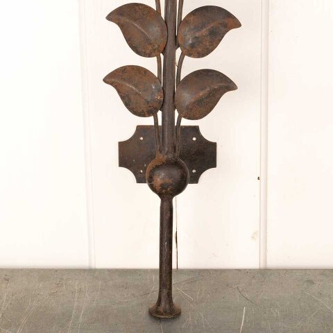 #54719 Floral Metal Candle Holder Wall Sconce image 2