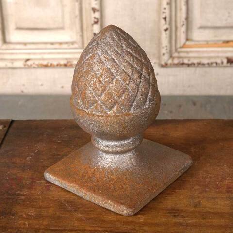 #54720 6" Cast Iron Artichoke Finial Ornament image 2