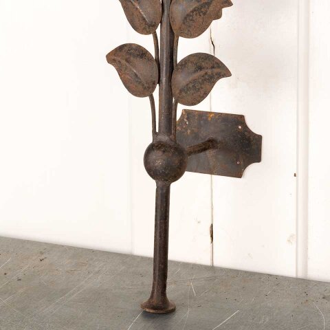 #54731 Floral Metal Candle Holder Wall Sconce image 3