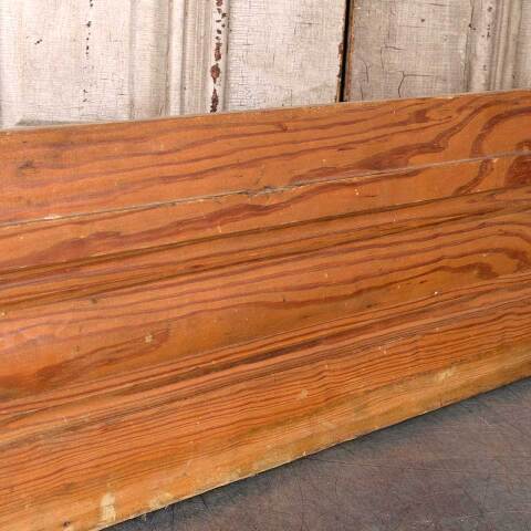 #54748 8" Salvaged Antique Pine Baseboard Moulding image 4