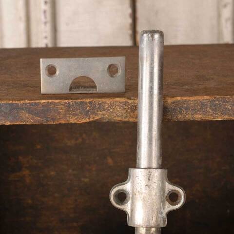 #54787 6" Antique Surface Mount Door Slide Bolt image 5
