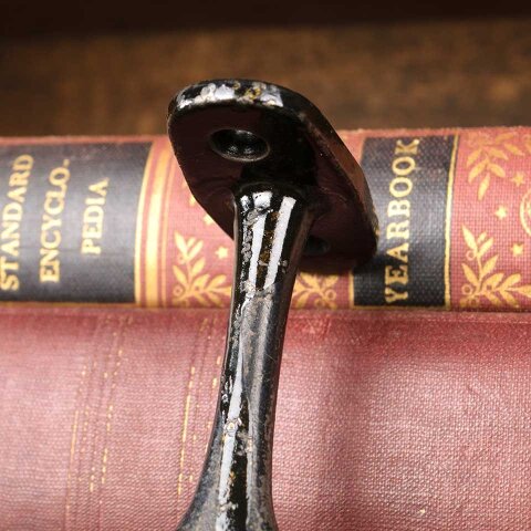 #54793 Salvaged Antique Cast Iron Double Coat Hook image 4