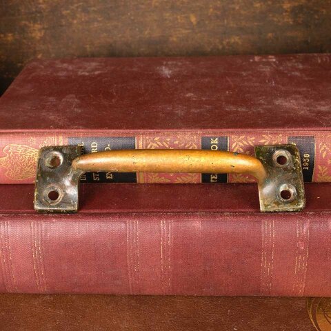 #54798 5" Antique Brass Window Sash Lift Handle image 5