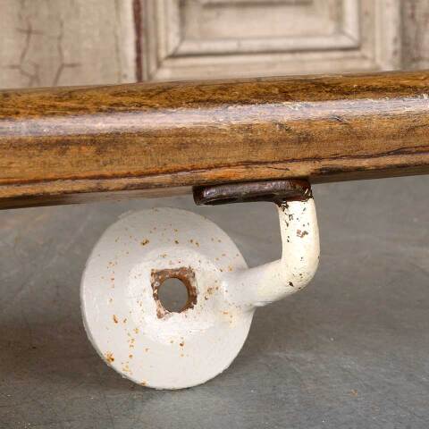 #54846 29" Wood Staircase Handrail with Brackets image 4