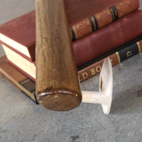#54846 29" Wood Staircase Handrail with Brackets image 2