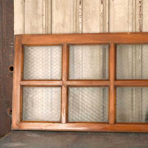 #54850 70x23 12 Lite Wood Transom Window image 2