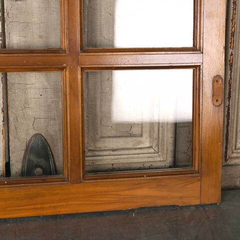 #54851 36x24 Antique 6 Lite Wood Transom Window image 6