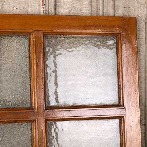 #54857 36x24 Antique 6 Lite Wood Transom Window image 6