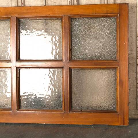 #54861 36x24 Antique 6 Lite Wood Transom Window image 6
