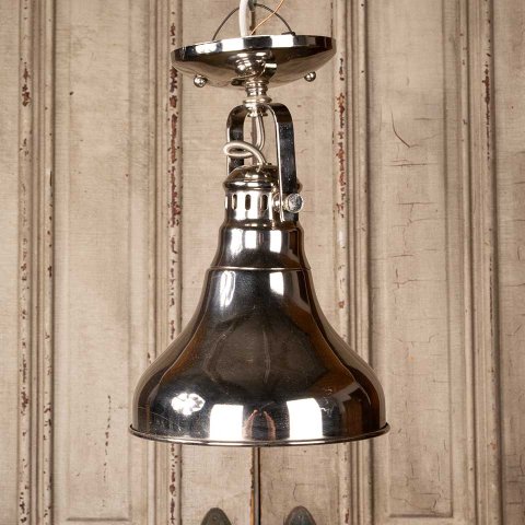 #54873 Modern Polished Nickel Pendant Light Fixture image 3