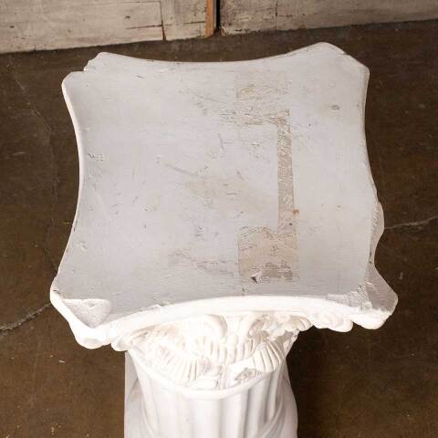 #54899 11x28 Plaster Corinthian Column Pedestal image 6