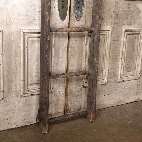 #54947 17x105 Antique 9 Rung Wood Ladder image 6
