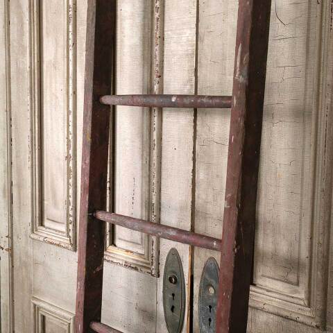 #54949 21x102 Antique 8 Rung Wood Ladder image 4