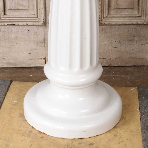 #54970 34x32 Antique Oval Bathroom Pedestal Sink image 2