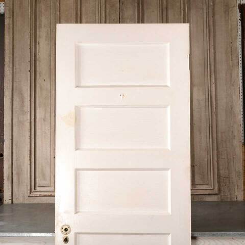 #54986 30x80 Antique 5 Panel Interior Wood Door image 5