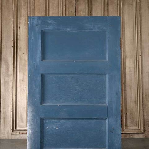 #54989 30x79 Antique 5 Panel Interior Wood Door image 6
