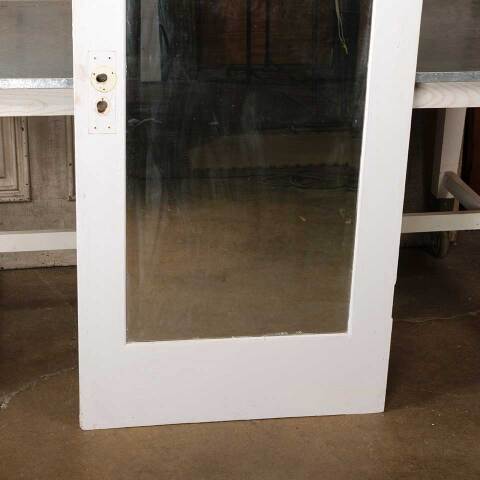 #54991 30x79 Antique 5 Panel Interior Door w/ Mirror image 6