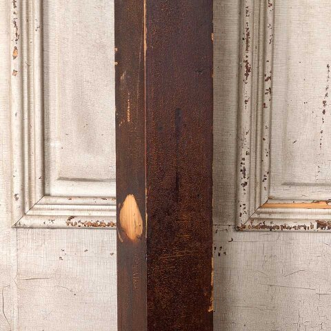 #55003 58" Antique Wood Staircase Newel Post image 3