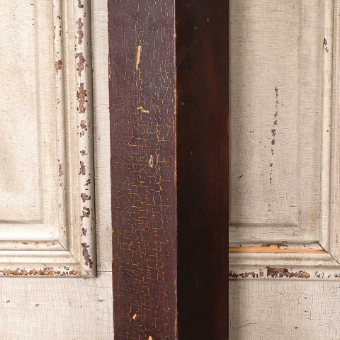 #55006 Salvaged Antique Wood Staircase Newel Post image 4