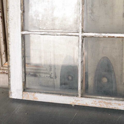 #55021 20x20 Antique Divided 4 Lite Wood Window image 6