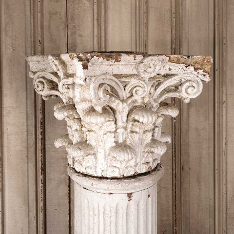 #55032 Fluted Wood Columns w/ Corinthian Capitals image 8