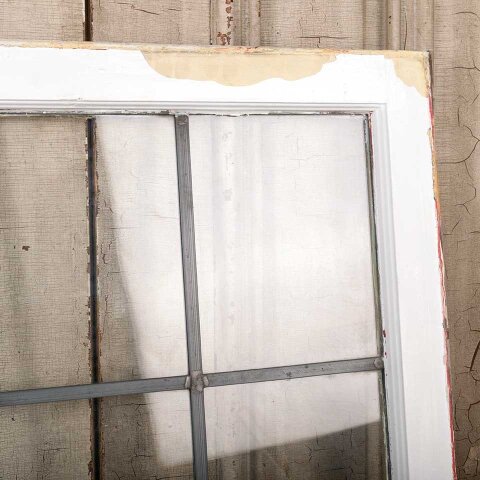 #55034 28x23 Divided 6 Lite Leaded Glass Window image 2