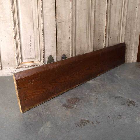 #55066 9" Salvaged Antique Pine Baseboard Moulding image 4