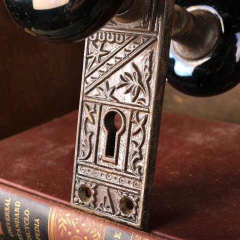 #55129 Antique Victorian Door hardware Set image 4