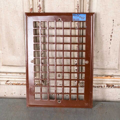 #55152 9x13 Metal Heat Grate Wall Vent Cover image 2