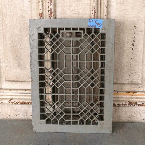 #55157 8x12 Antique Heat Grate Floor Vent Cover image 2