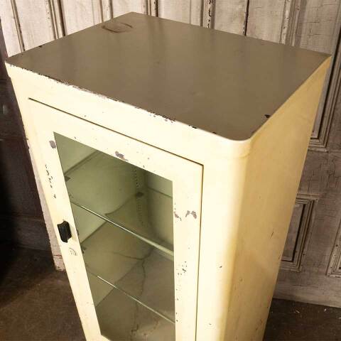 #55166 20x58 Vintage Metal Medical Cabinet image 3