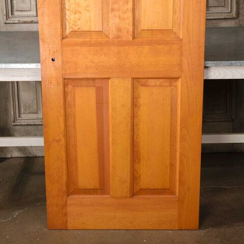 #55172 30x77 Salvaged 4 Panel Wood Interior Door image 6