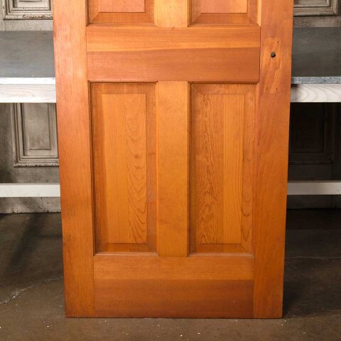 #55173 30x80 Salvaged 4 Panel Wood Interior Door image 3