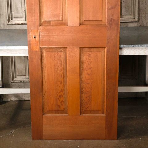 #55173 30x80 Salvaged 4 Panel Wood Interior Door image 6
