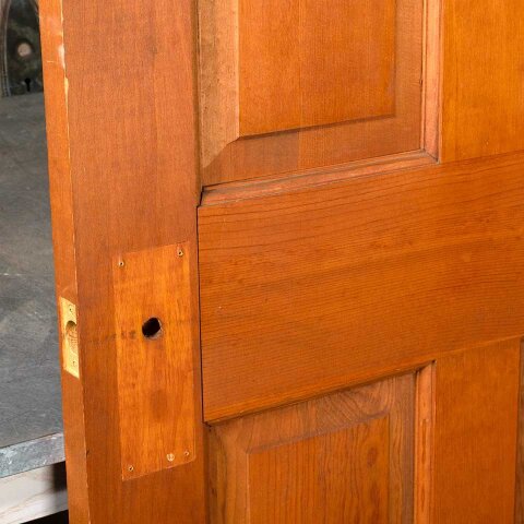 #55173 30x80 Salvaged 4 Panel Wood Interior Door image 7