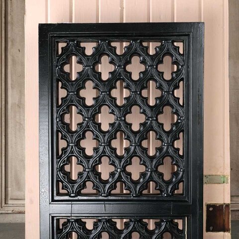#55202 21x68 Salvaged Vintage Gothic Panel Partition image 2